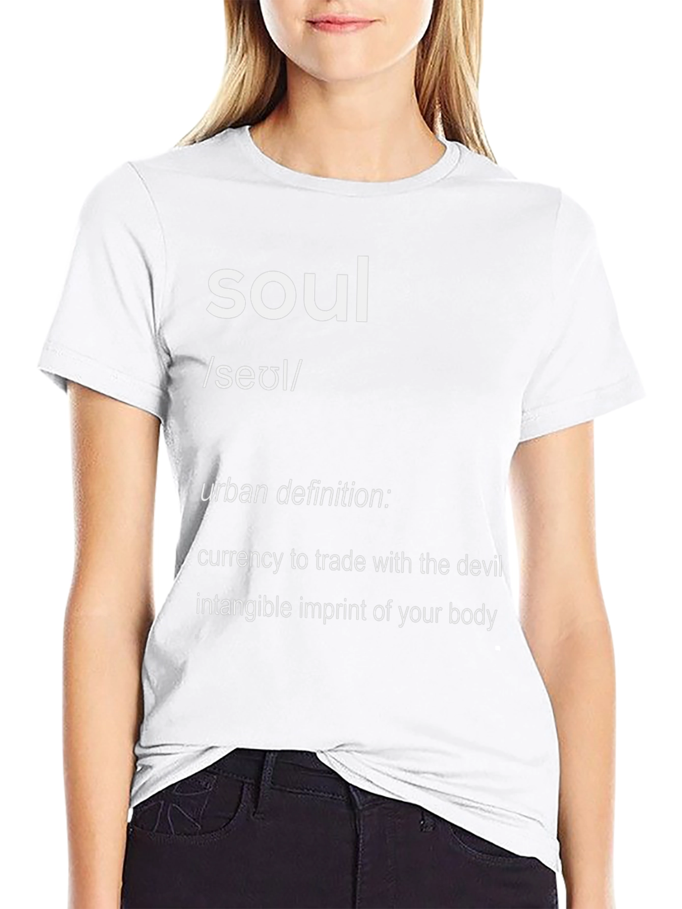 Soul Definition Graphic T-Shirt - Urban Dictionary Style