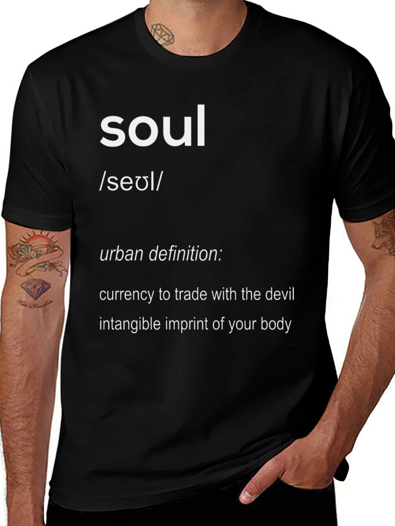 Soul Definition Graphic T-Shirt - Urban Dictionary Style