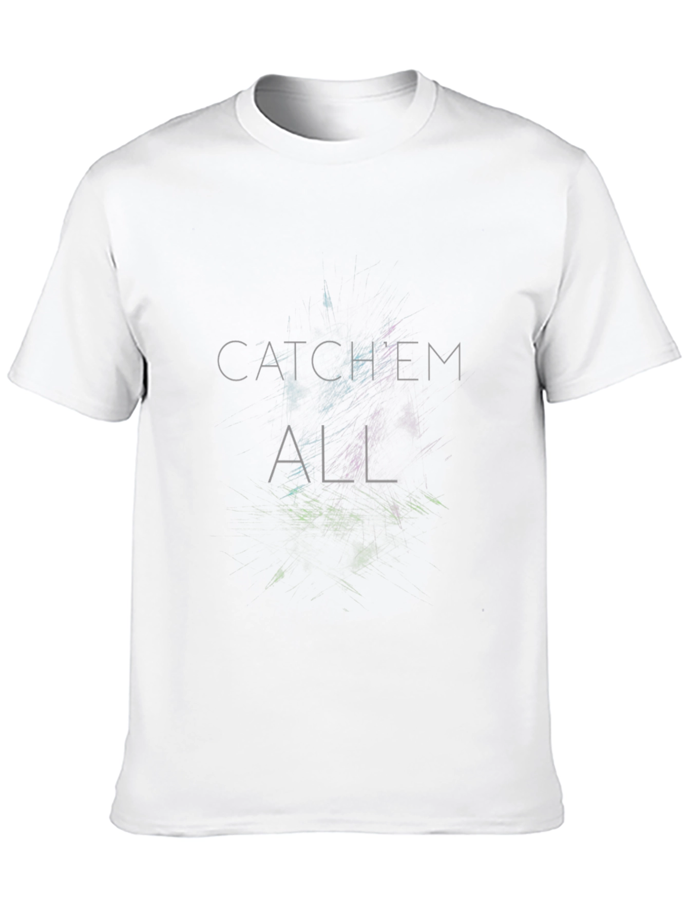 Catch Em All Graphic Black T-Shirt