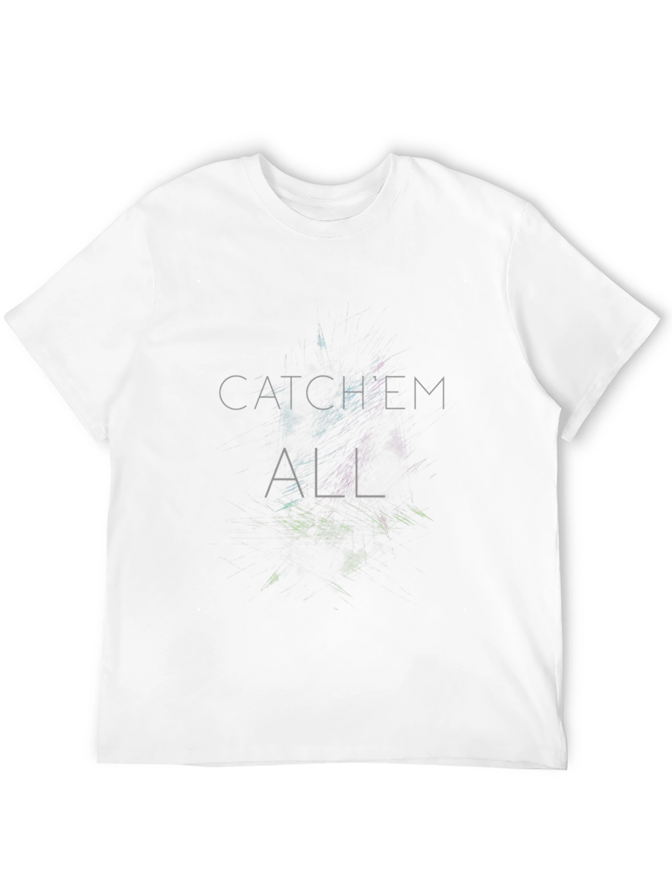 Catch Em All Graphic Black T-Shirt