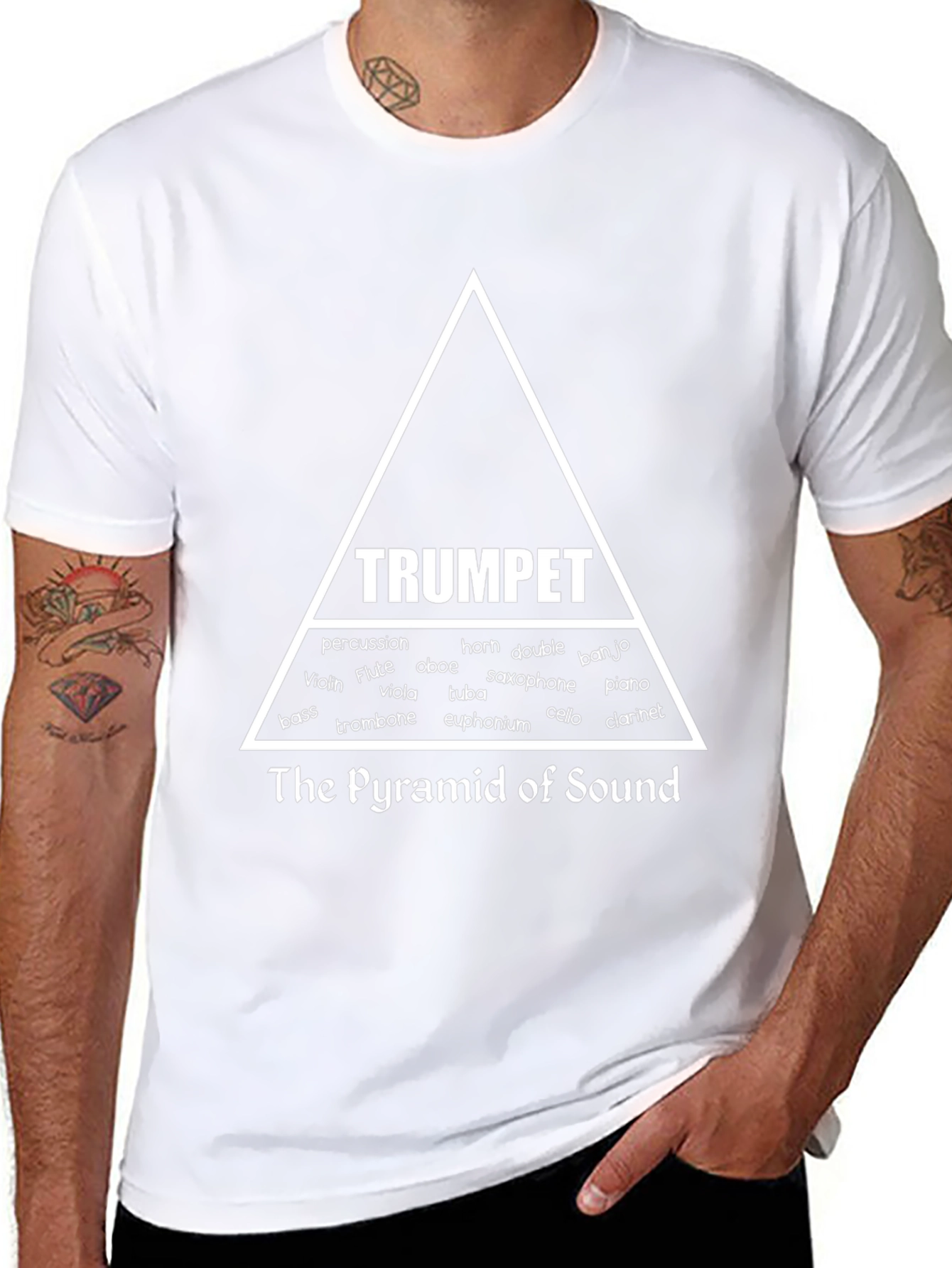 Pyramid of Sound Trumpet T-Shirt