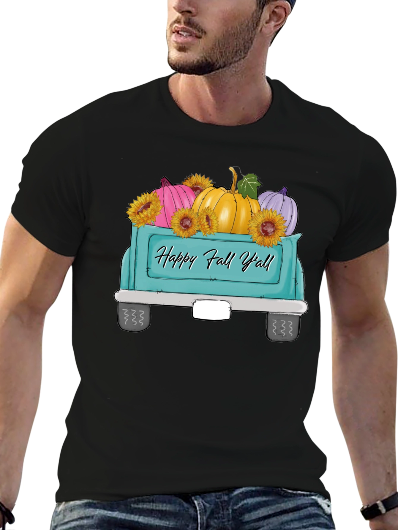Happy Fall Yall Truck T-Shirt