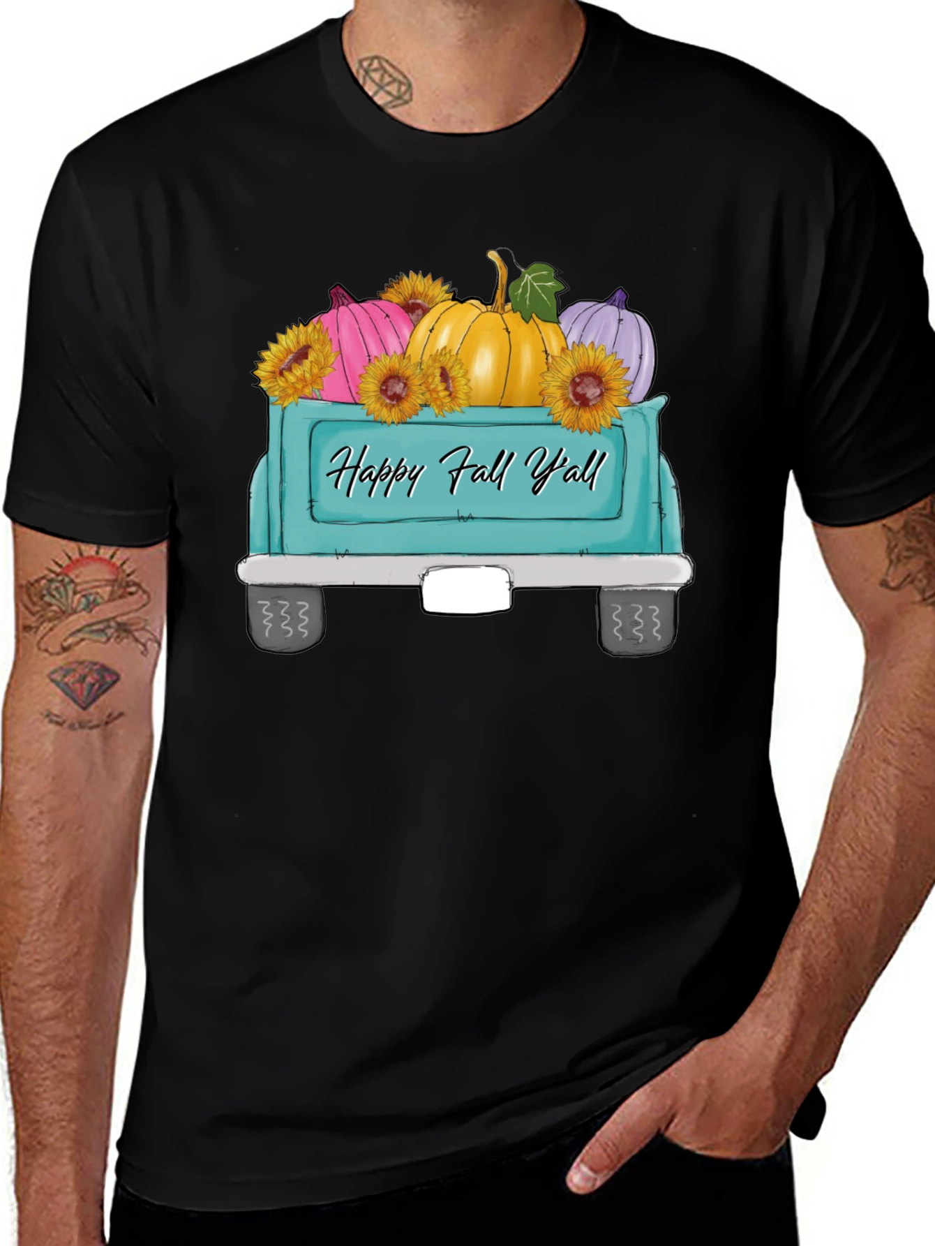 Happy Fall Yall Truck T-Shirt