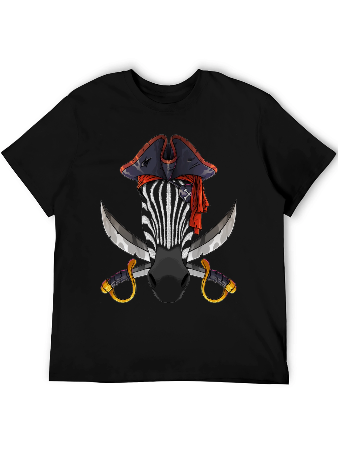 Pirate Zebra Graphic Tee