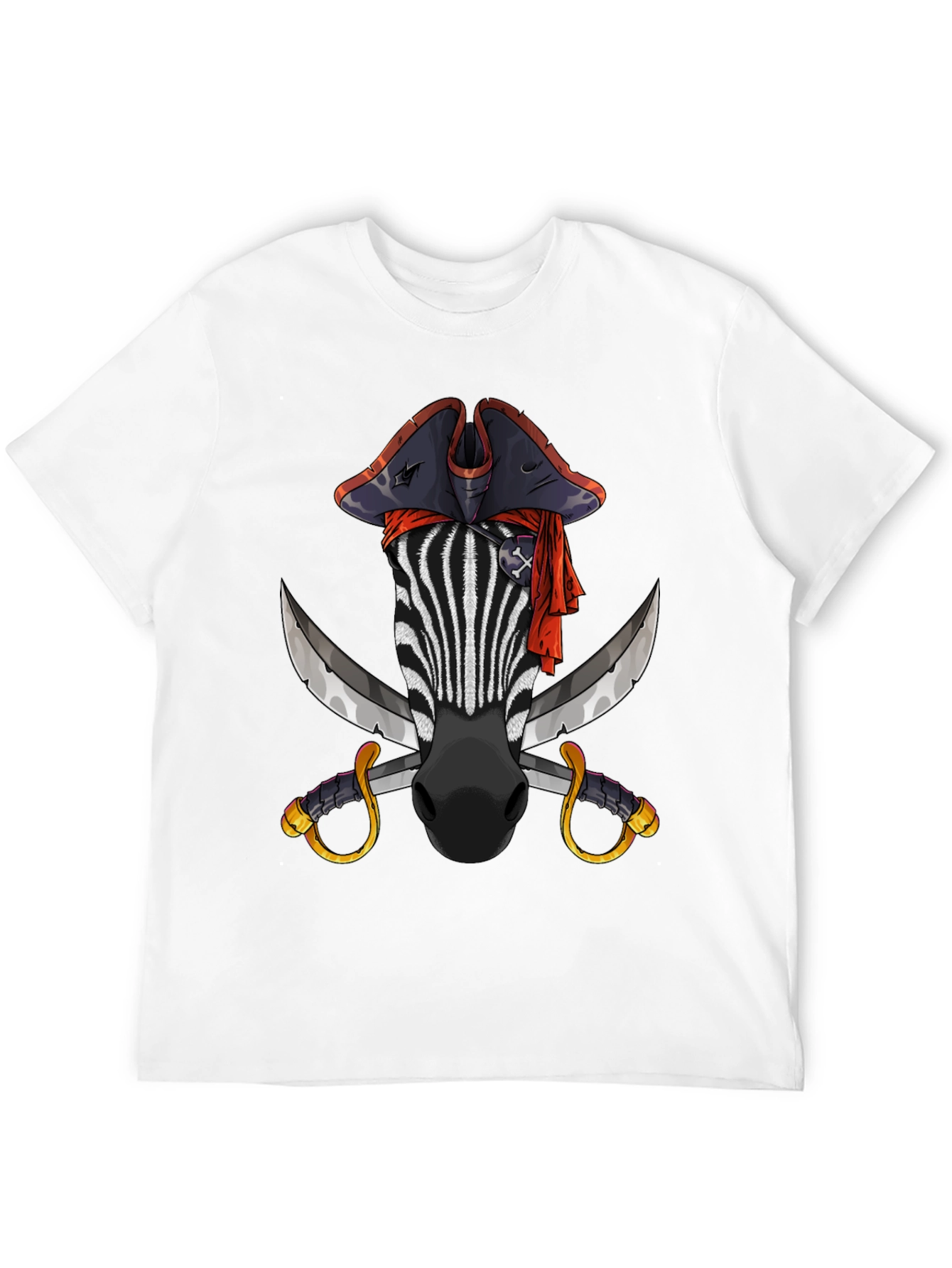Pirate Zebra Graphic Tee