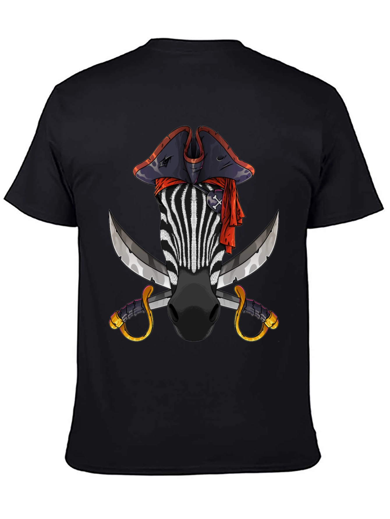 Pirate Zebra Graphic Tee