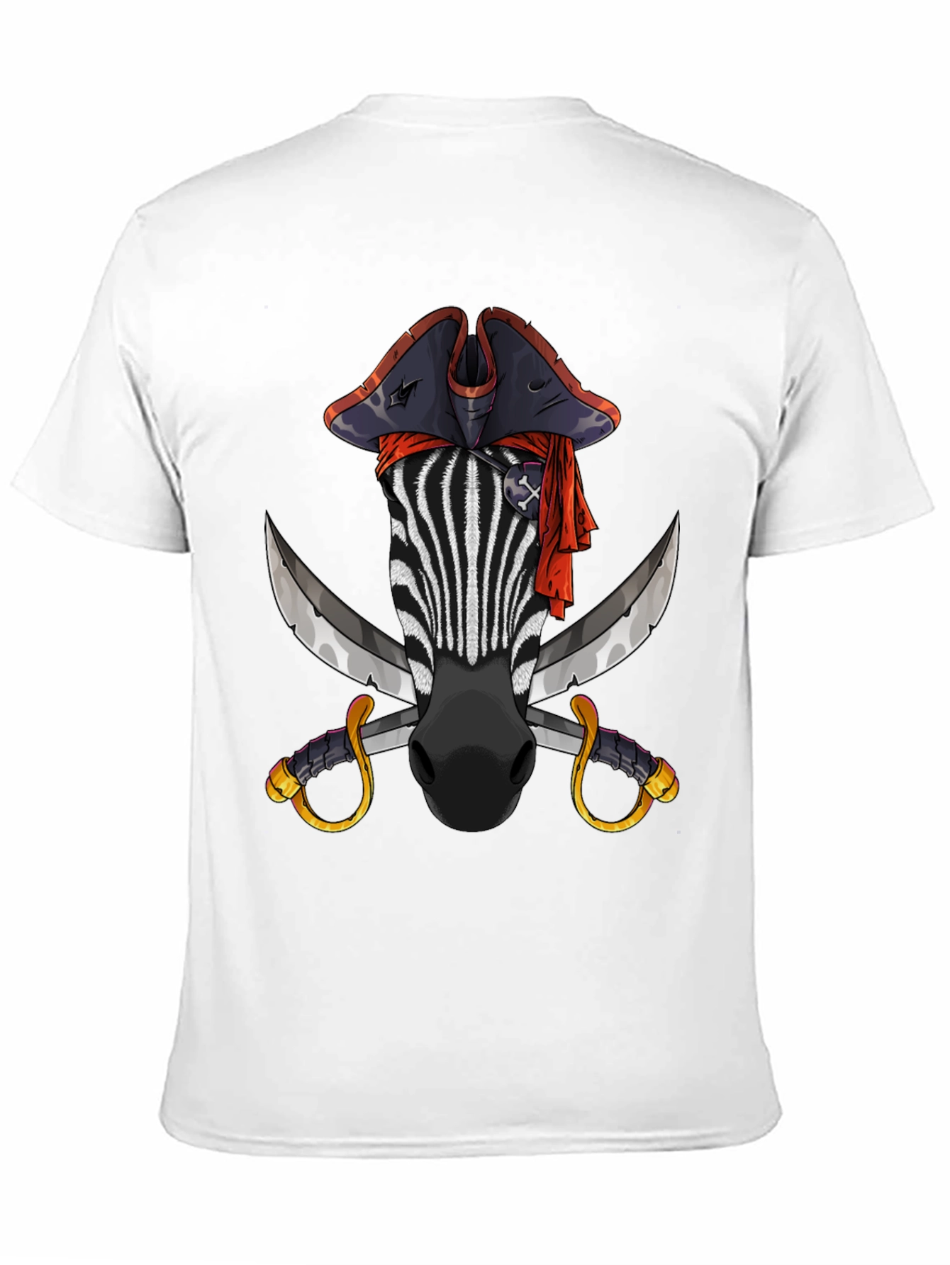 Pirate Zebra Graphic Tee