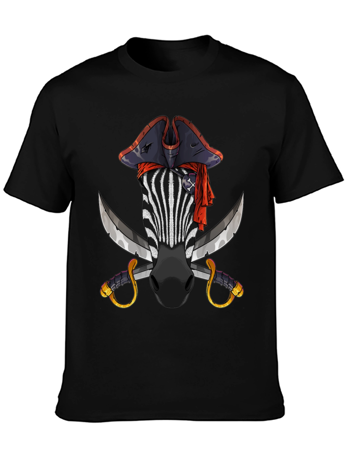 Pirate Zebra Graphic Tee