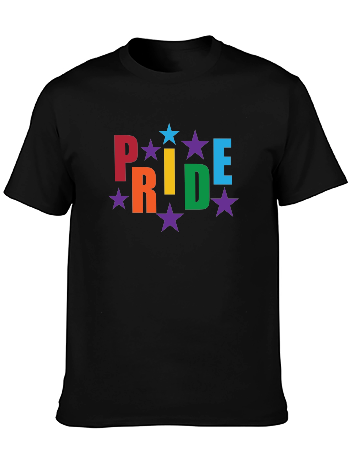 Pride Rainbow Star Graphic Tee