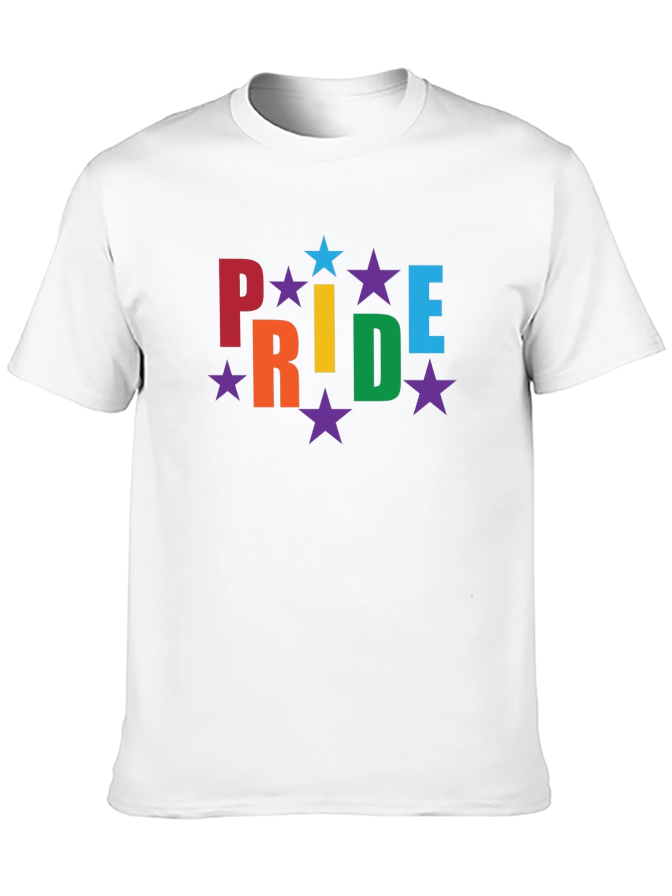 Pride Rainbow Star Graphic Tee
