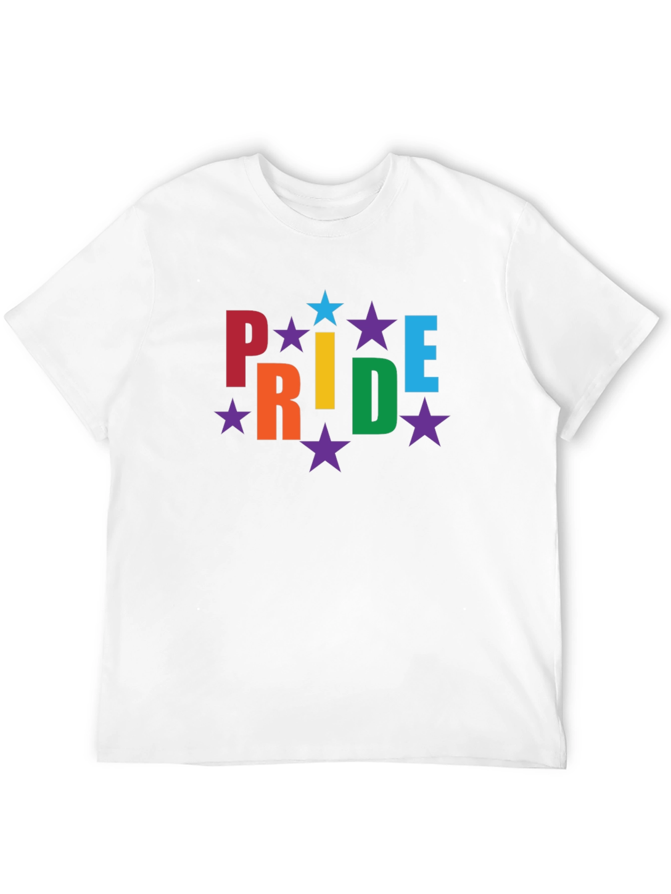 Pride Rainbow Star Graphic Tee