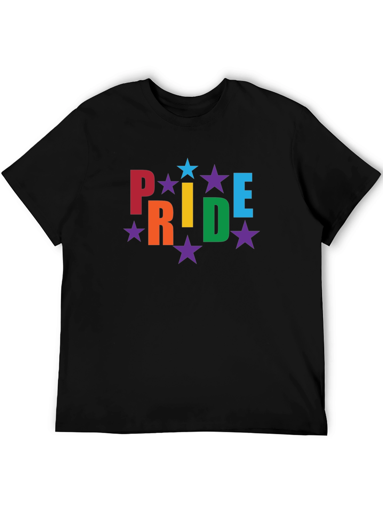 Pride Rainbow Star Graphic Tee