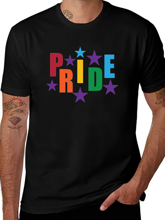 Pride Rainbow Star Graphic Tee
