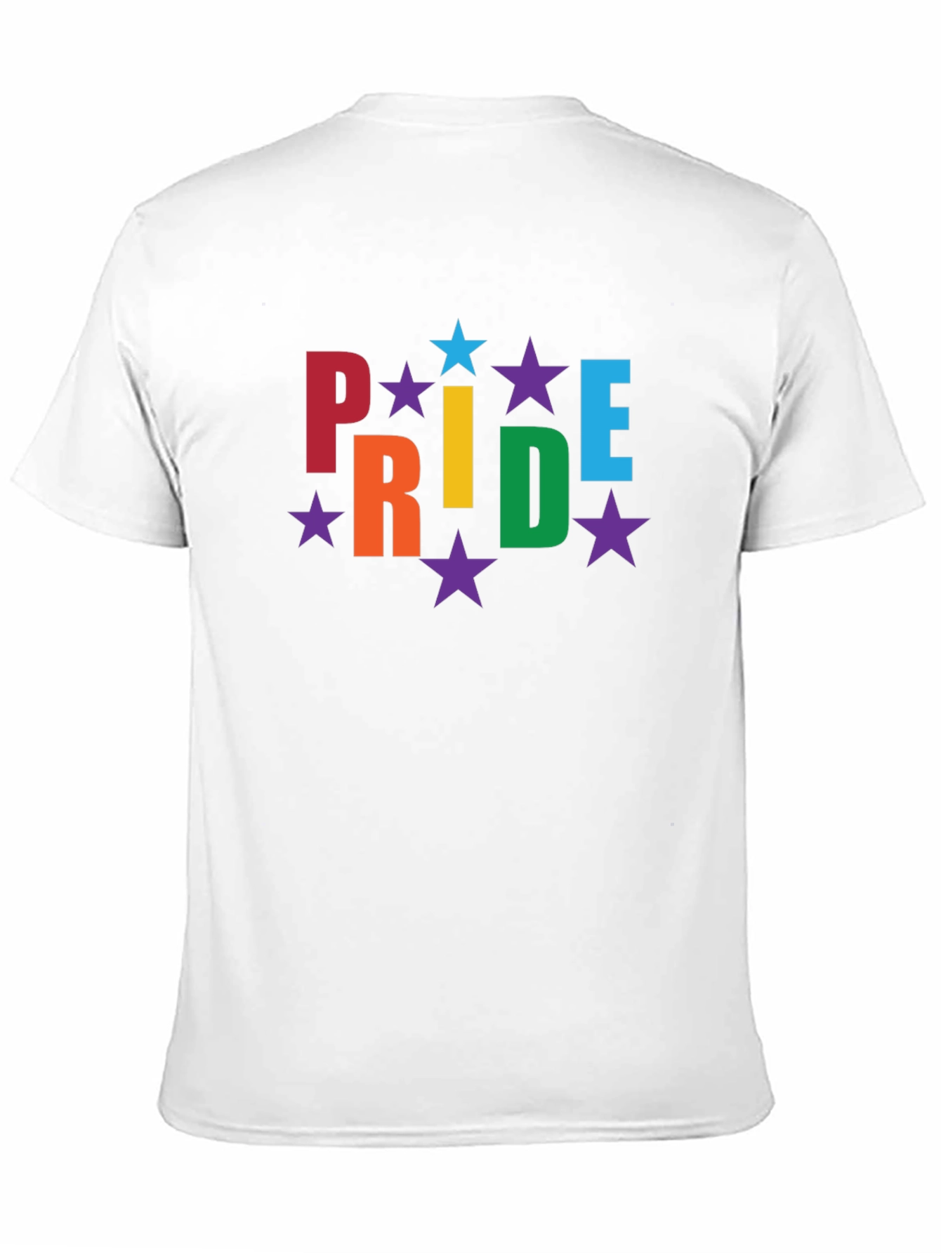 Pride Rainbow Star Graphic Tee