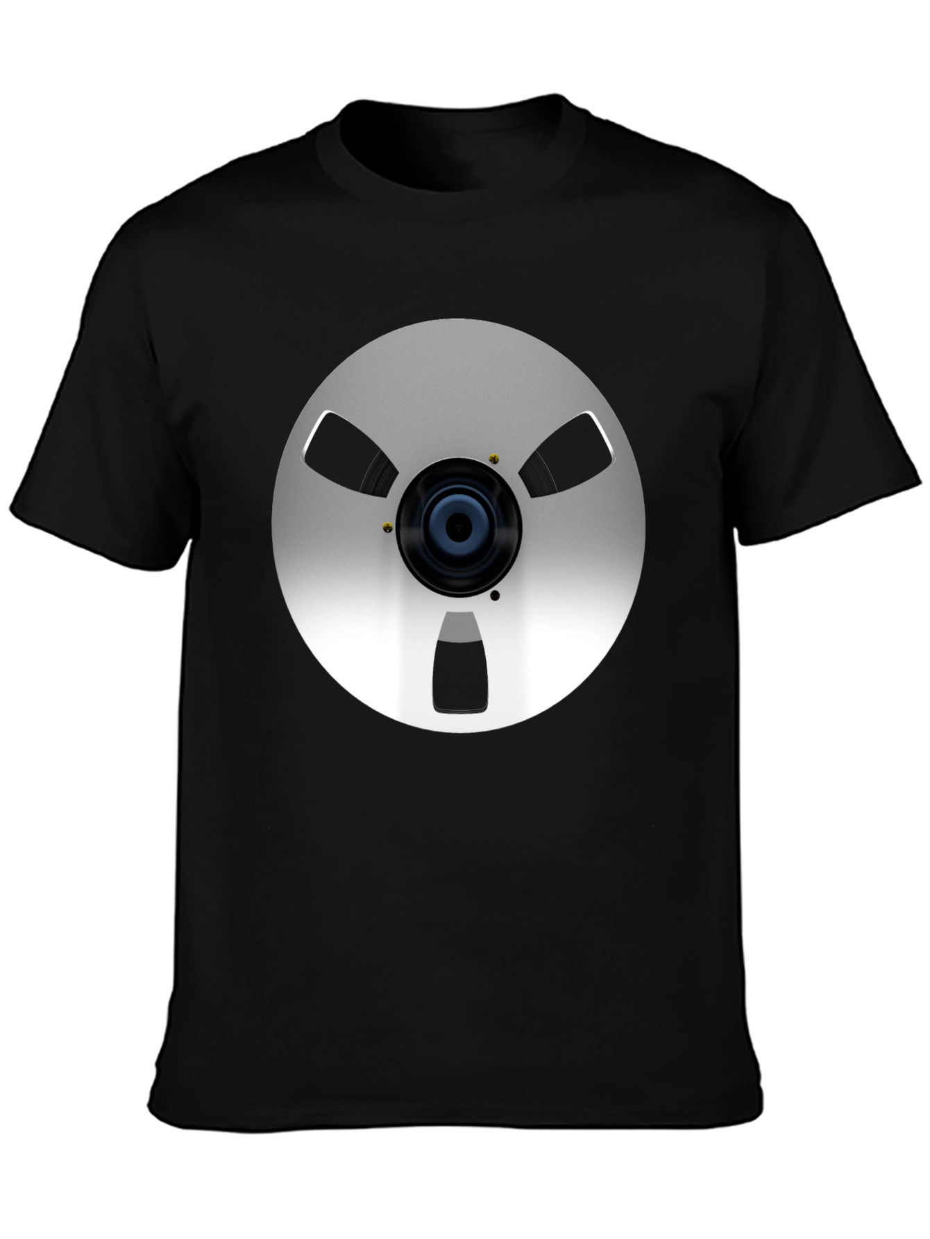 Retro Reel-to-Reel Graphic T-Shirt