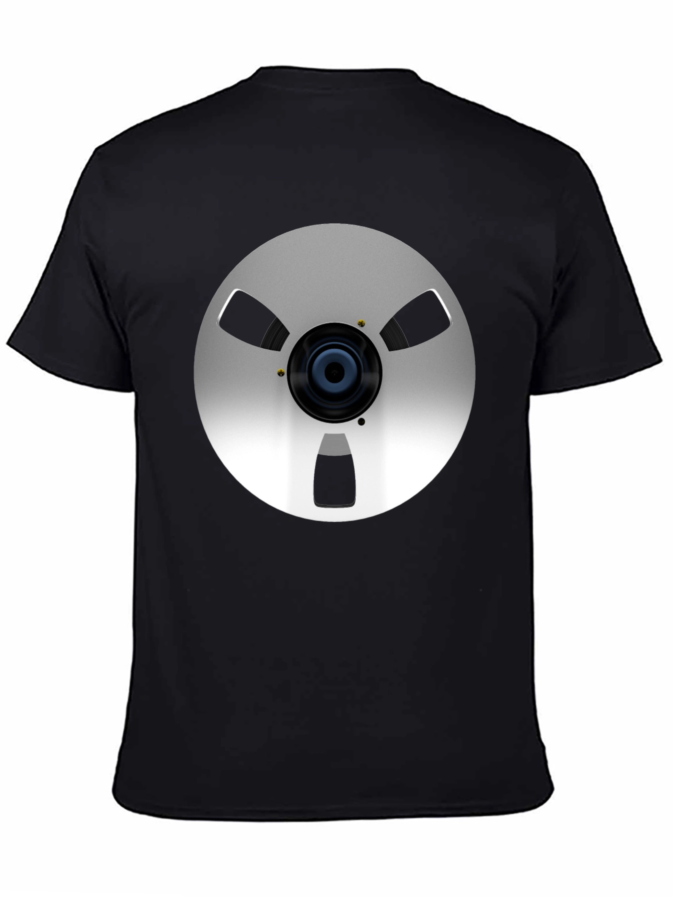 Retro Reel-to-Reel Graphic T-Shirt