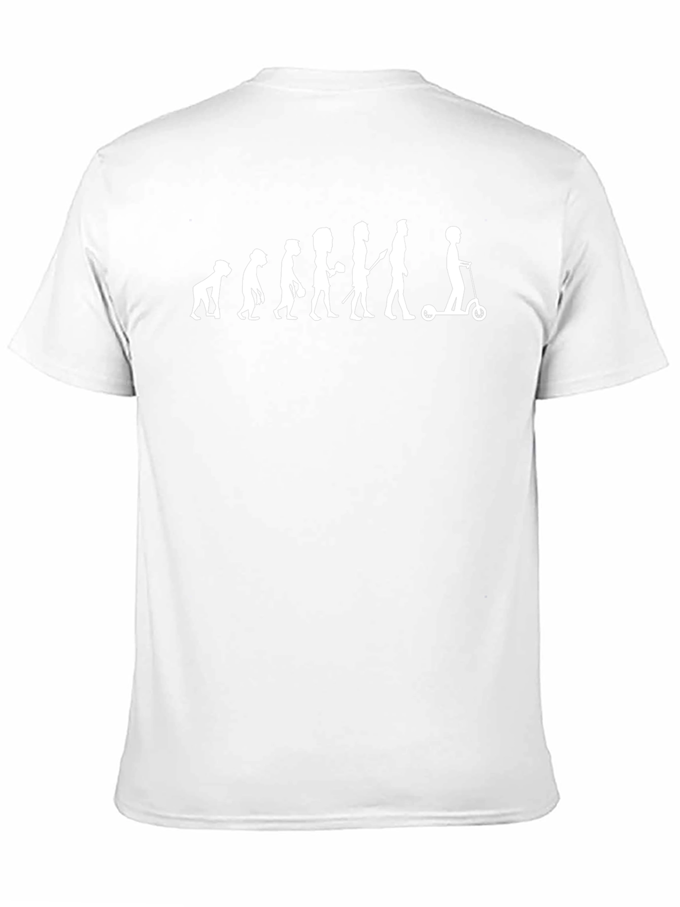 Evolution of Scooter T-Shirt - Black Graphic Tee