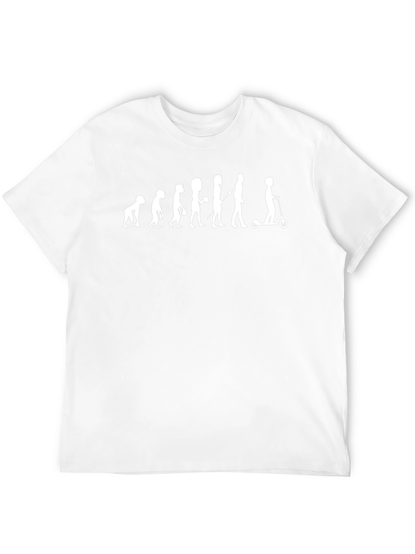 Evolution of Scooter T-Shirt - Black Graphic Tee