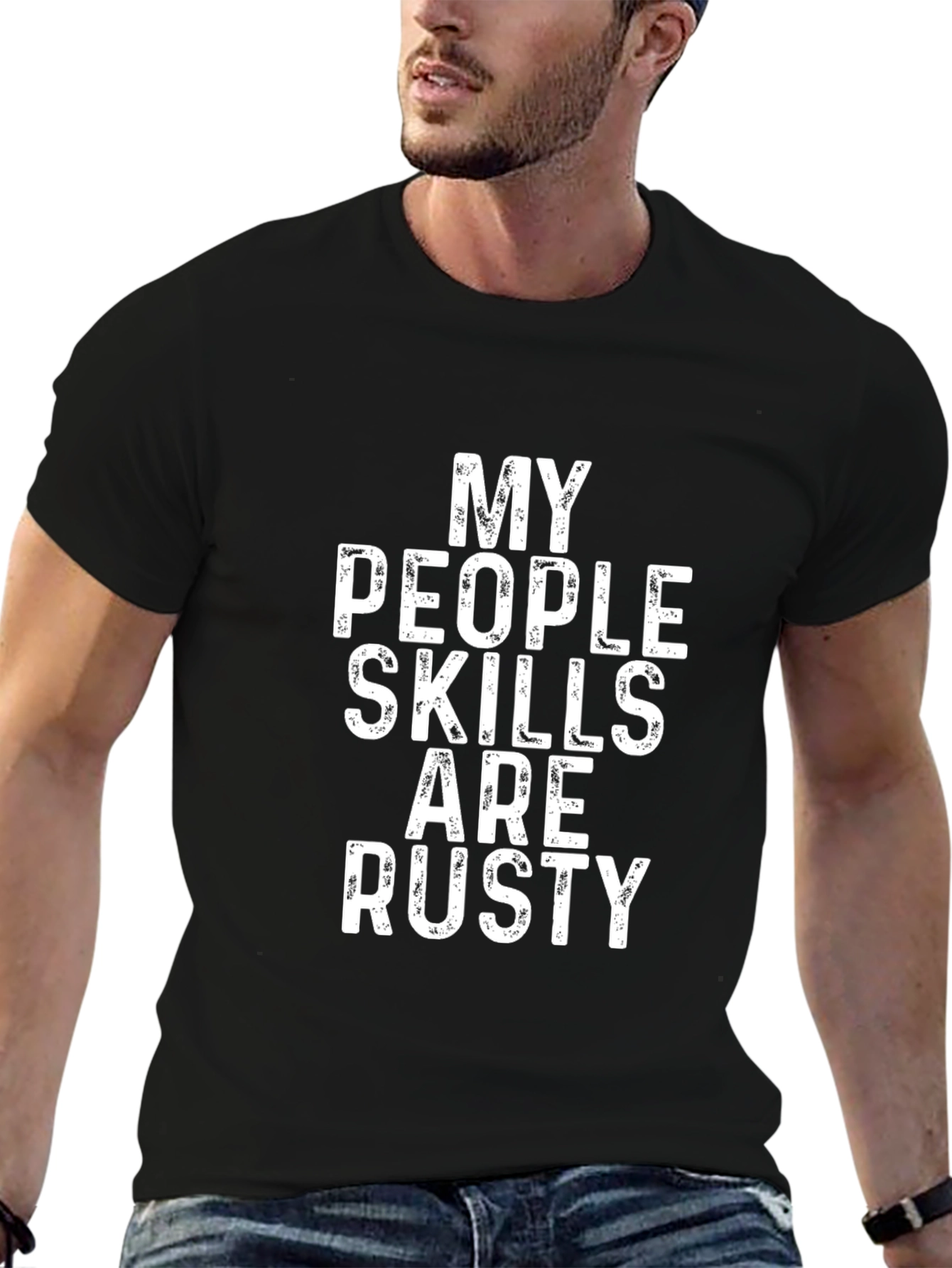 Rusty People Skills T-Shirt - Funny Sarcastic Tee