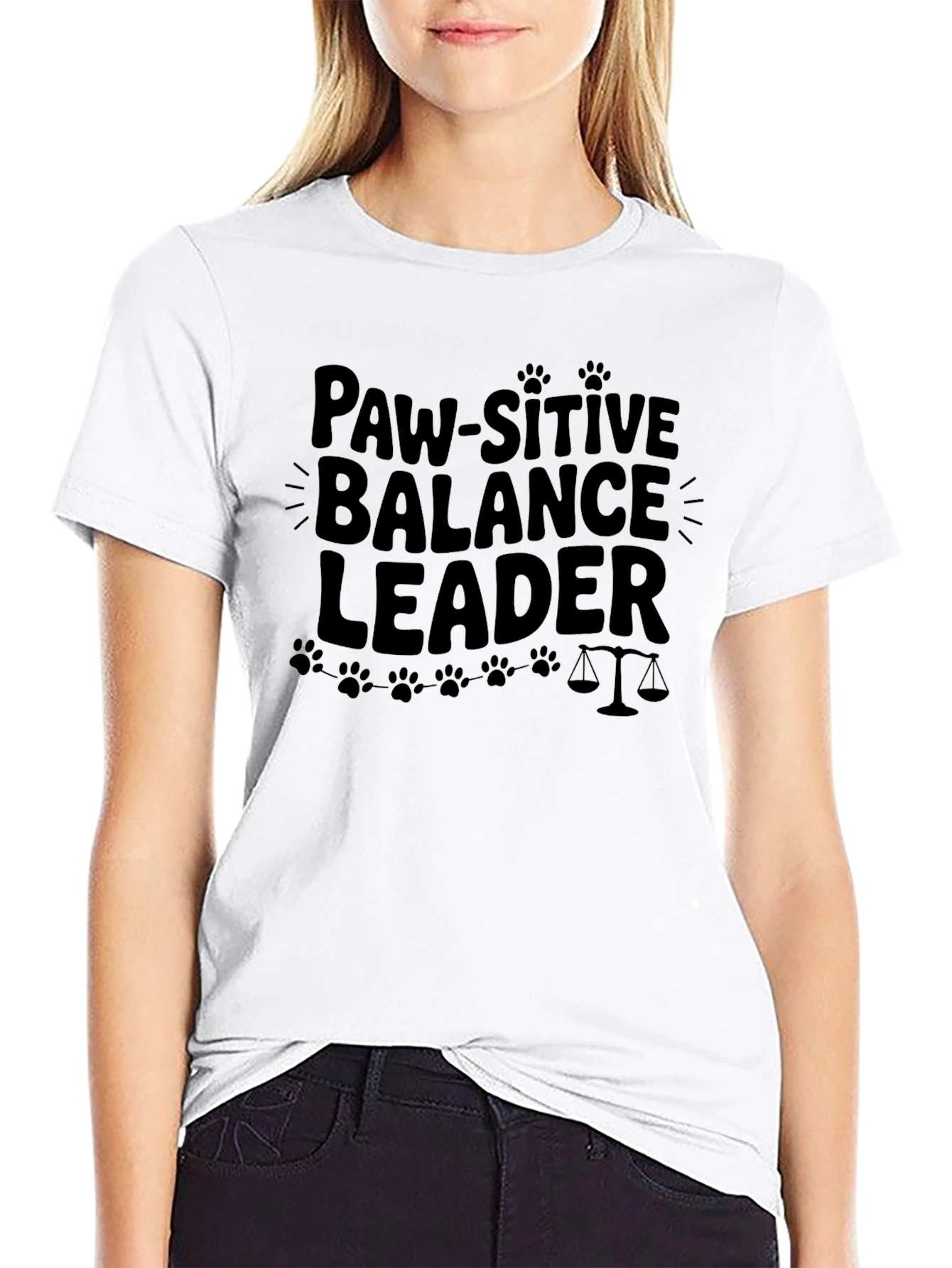 Paw-sitive Balance Leader Graphic Tee