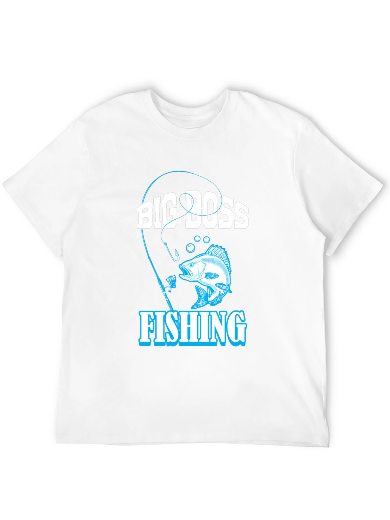 Big Boss Fishing T-Shirt - Black