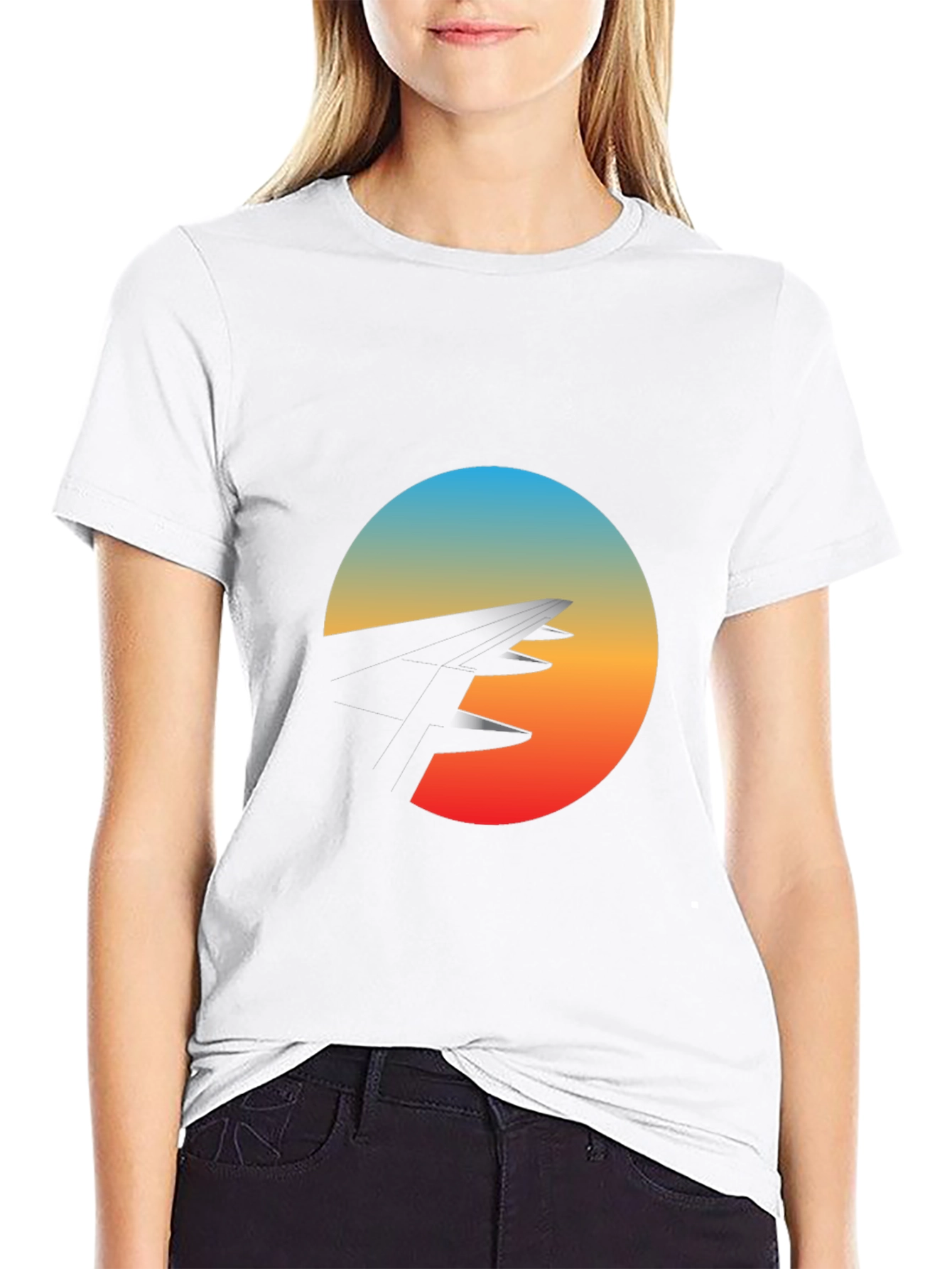 Sunset Peaks Graphic Tee - Stylish Comfort