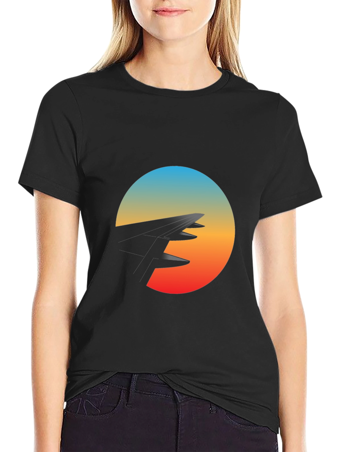 Sunset Peaks Graphic Tee - Stylish Comfort
