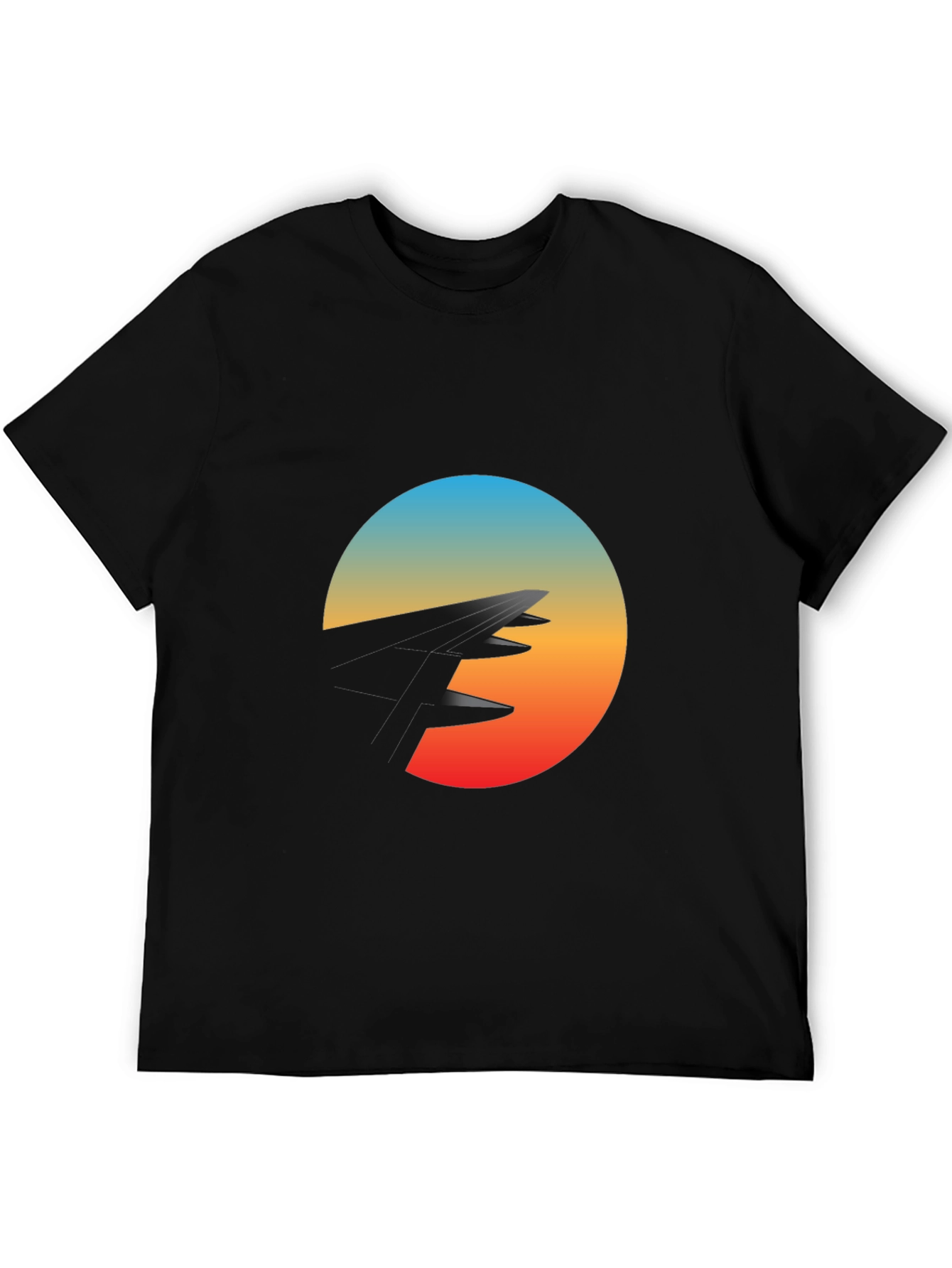 Sunset Peaks Graphic Tee - Stylish Comfort
