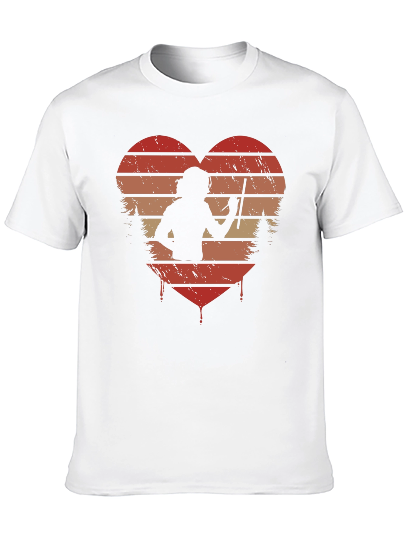 Retro Heart Artist T-Shirt