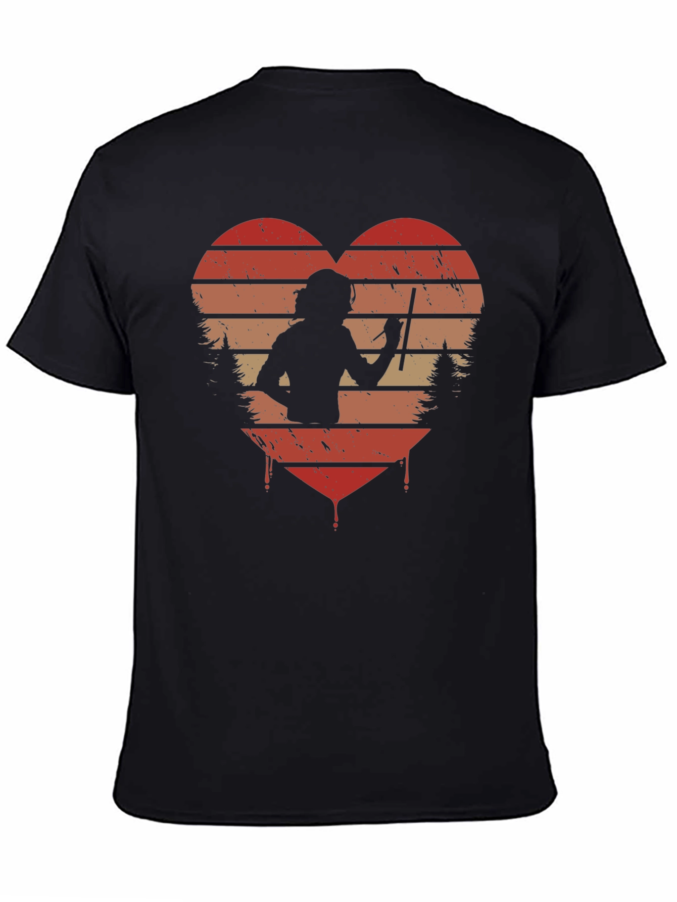 Retro Heart Artist T-Shirt