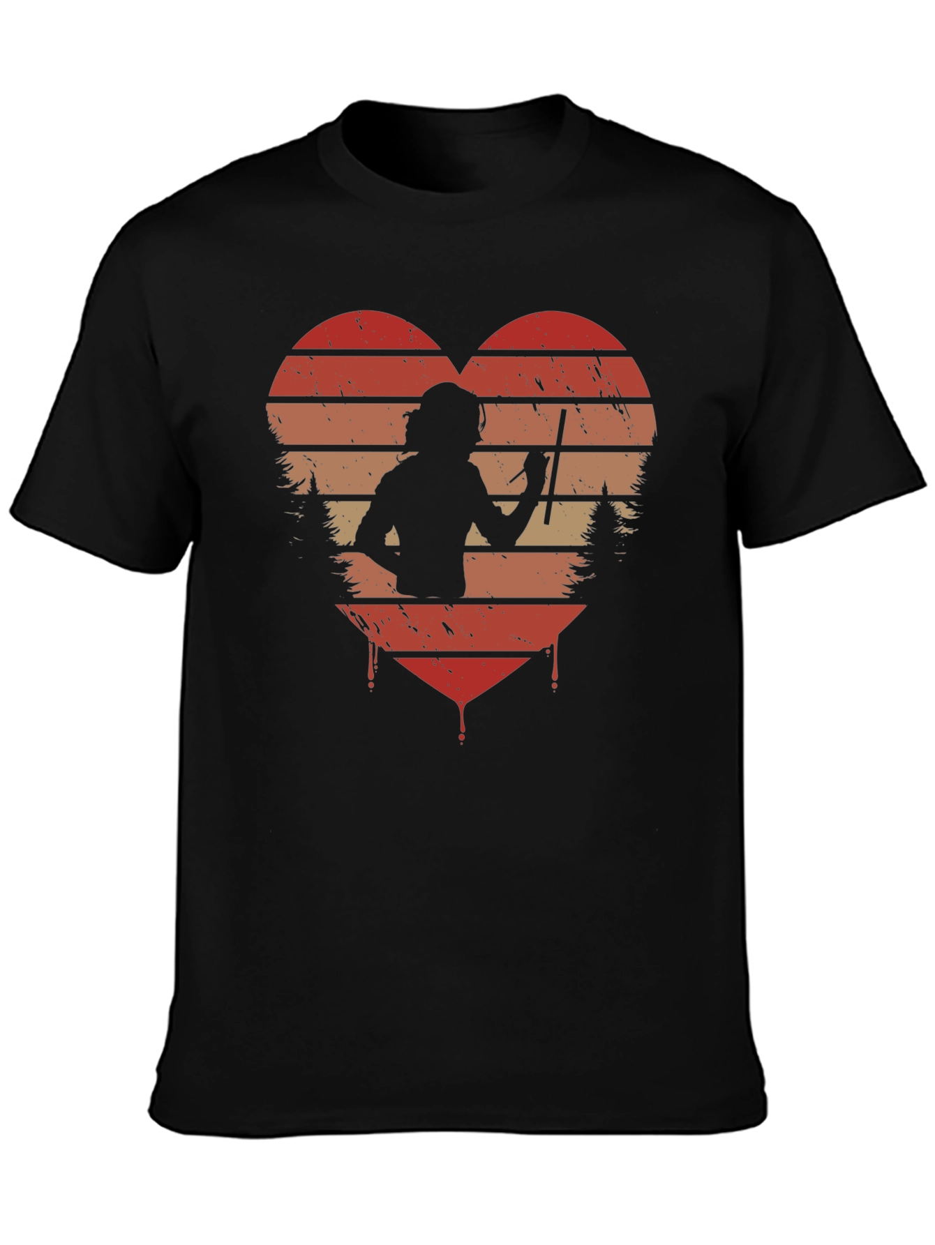 Retro Heart Artist T-Shirt