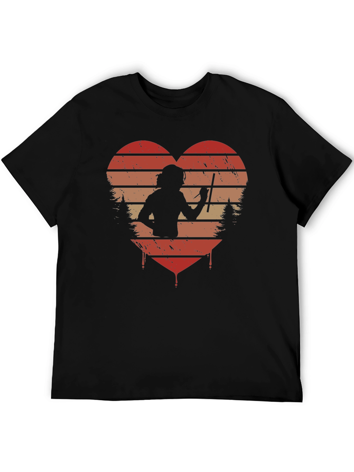 Retro Heart Artist T-Shirt