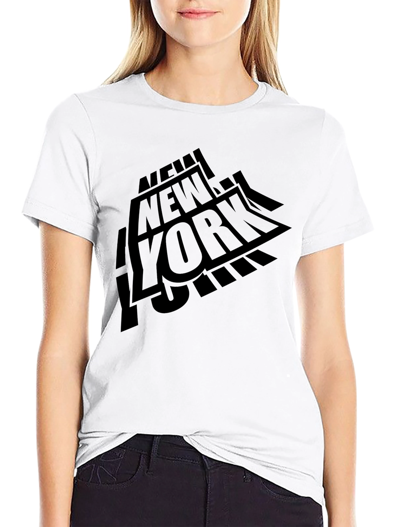 New York City Graphic Tee - Black