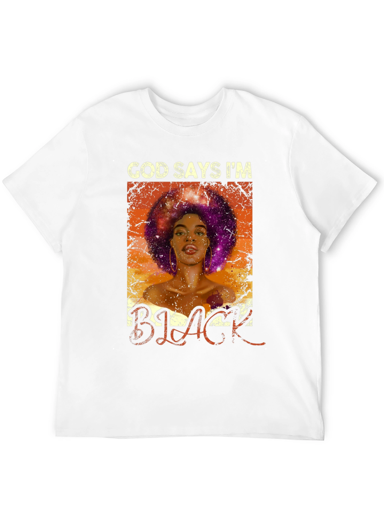 God Says Im Black T-Shirt