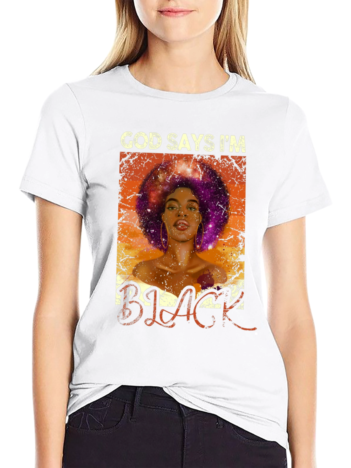 God Says Im Black T-Shirt