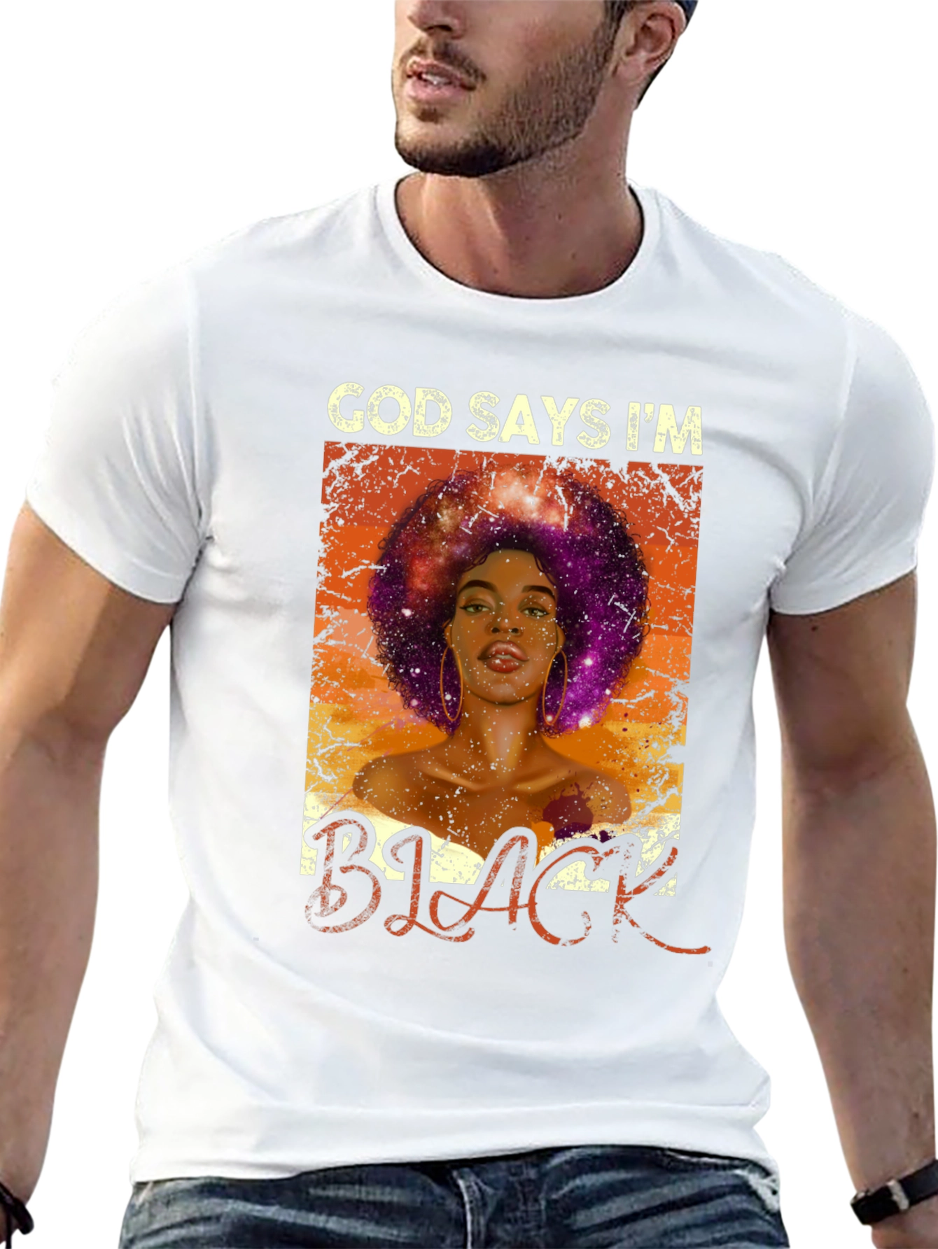 God Says Im Black T-Shirt