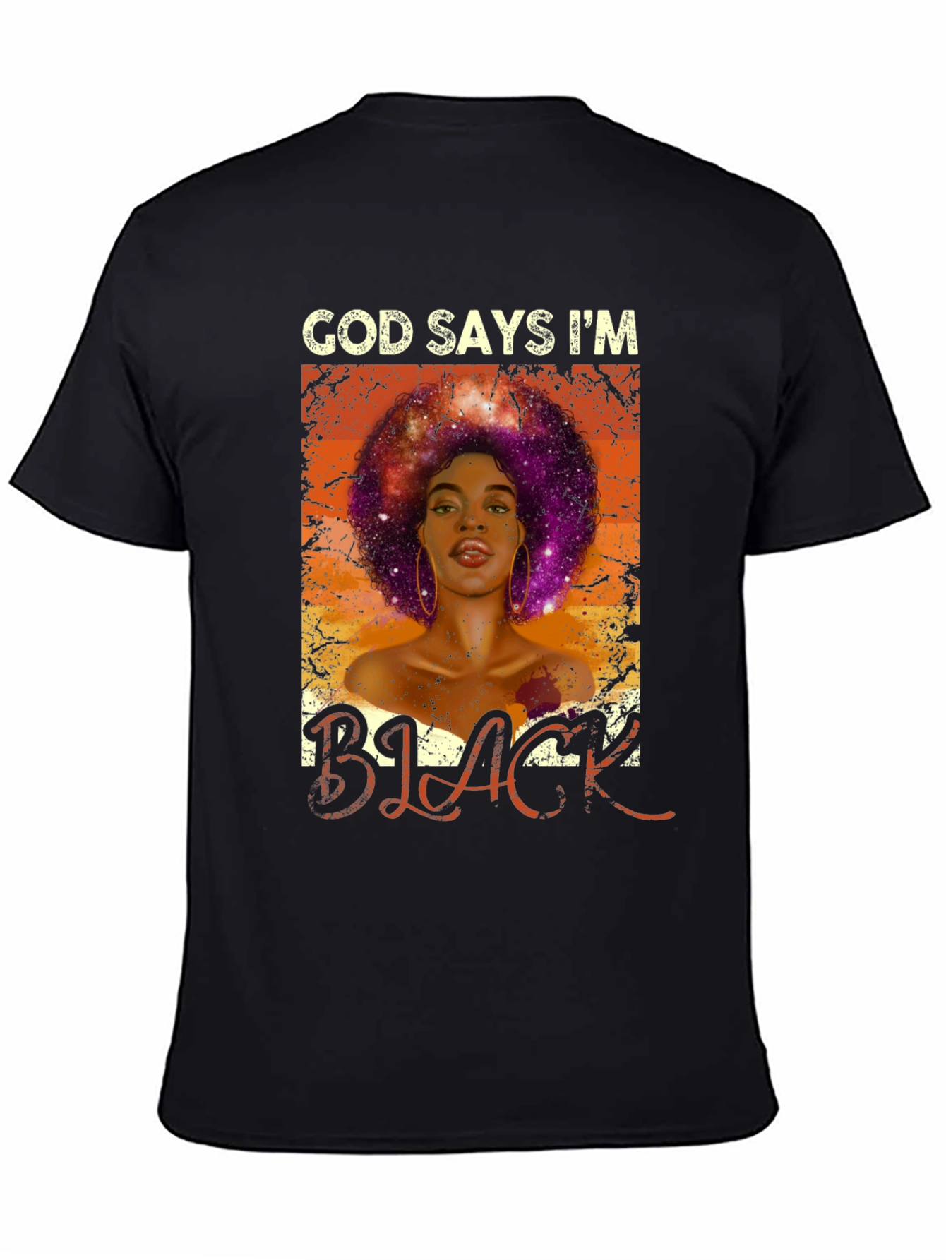 God Says Im Black T-Shirt