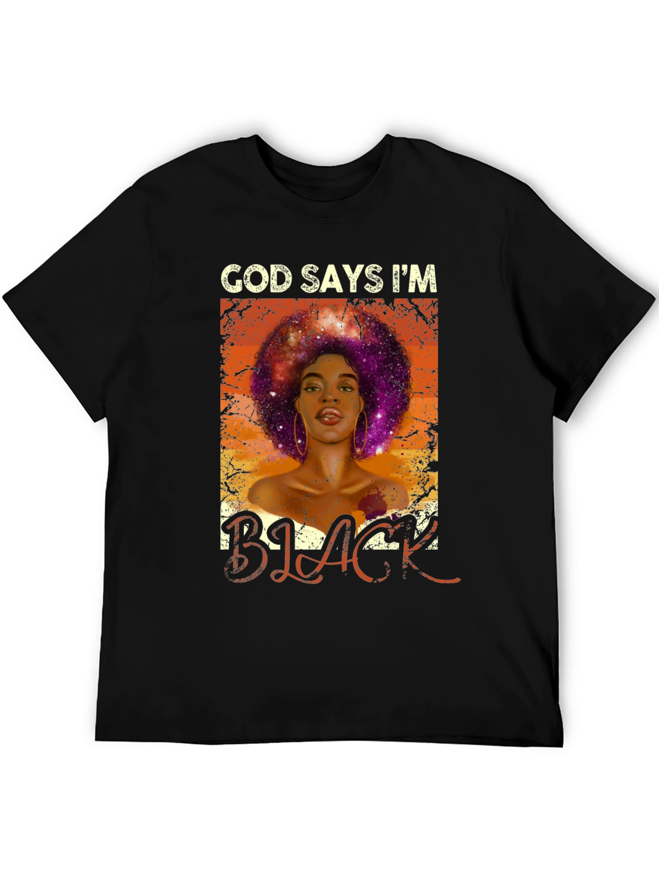God Says Im Black T-Shirt
