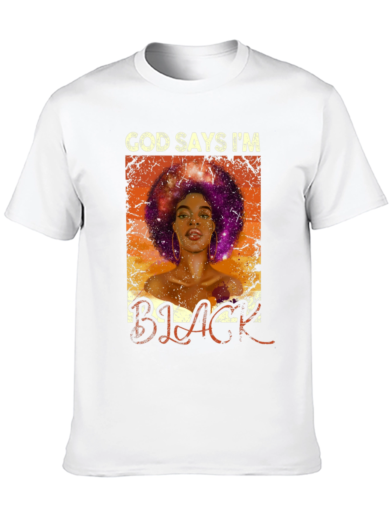 God Says Im Black T-Shirt