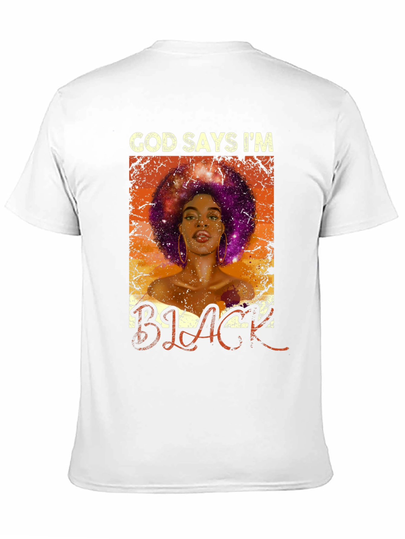 God Says Im Black T-Shirt
