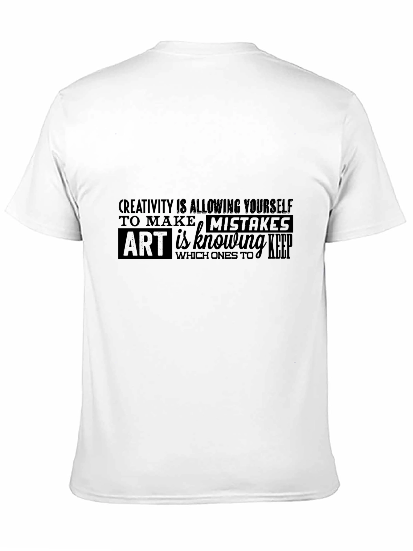 Creativity Art Graphic Print T-Shirt