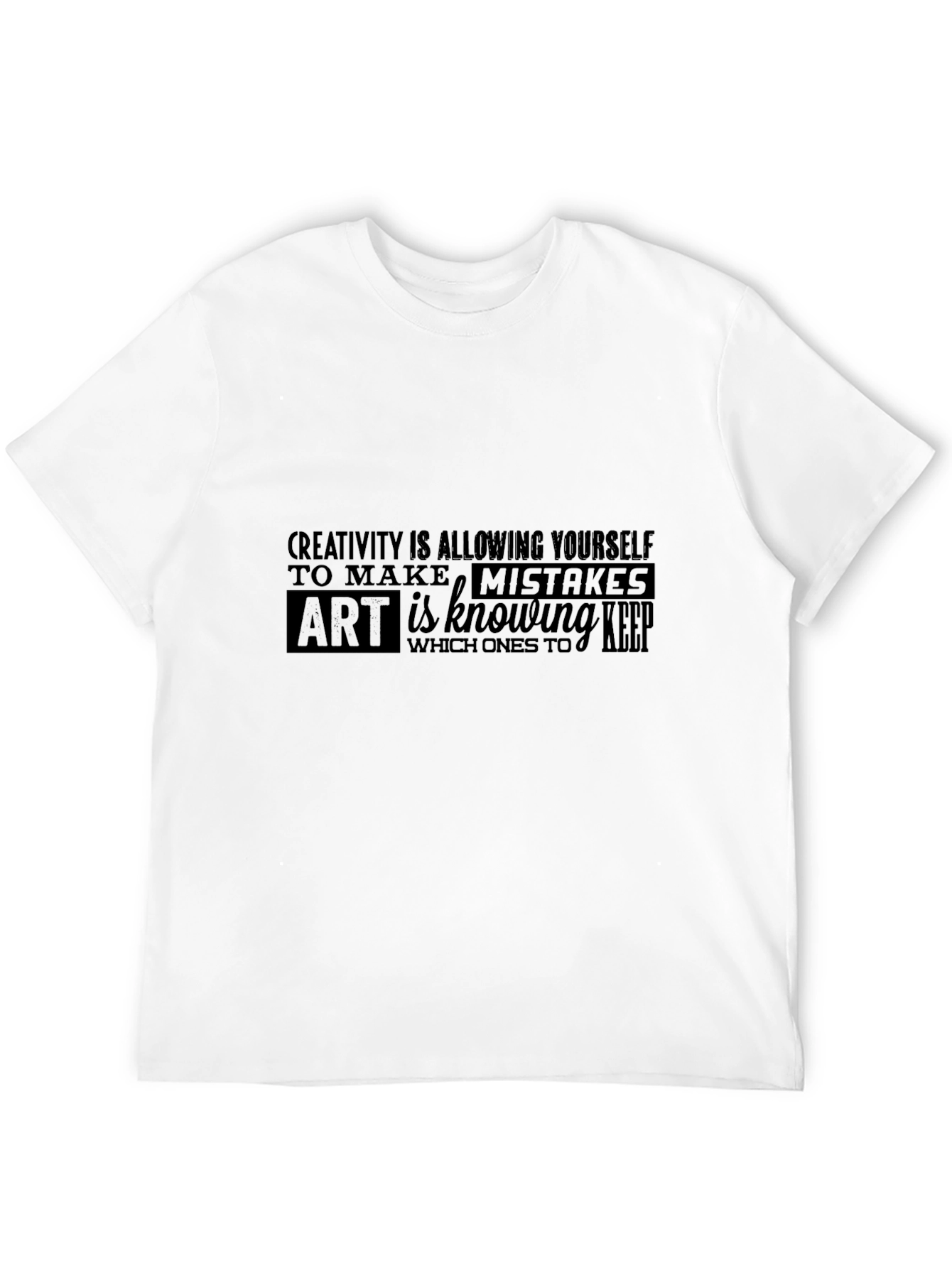 Creativity Art Graphic Print T-Shirt