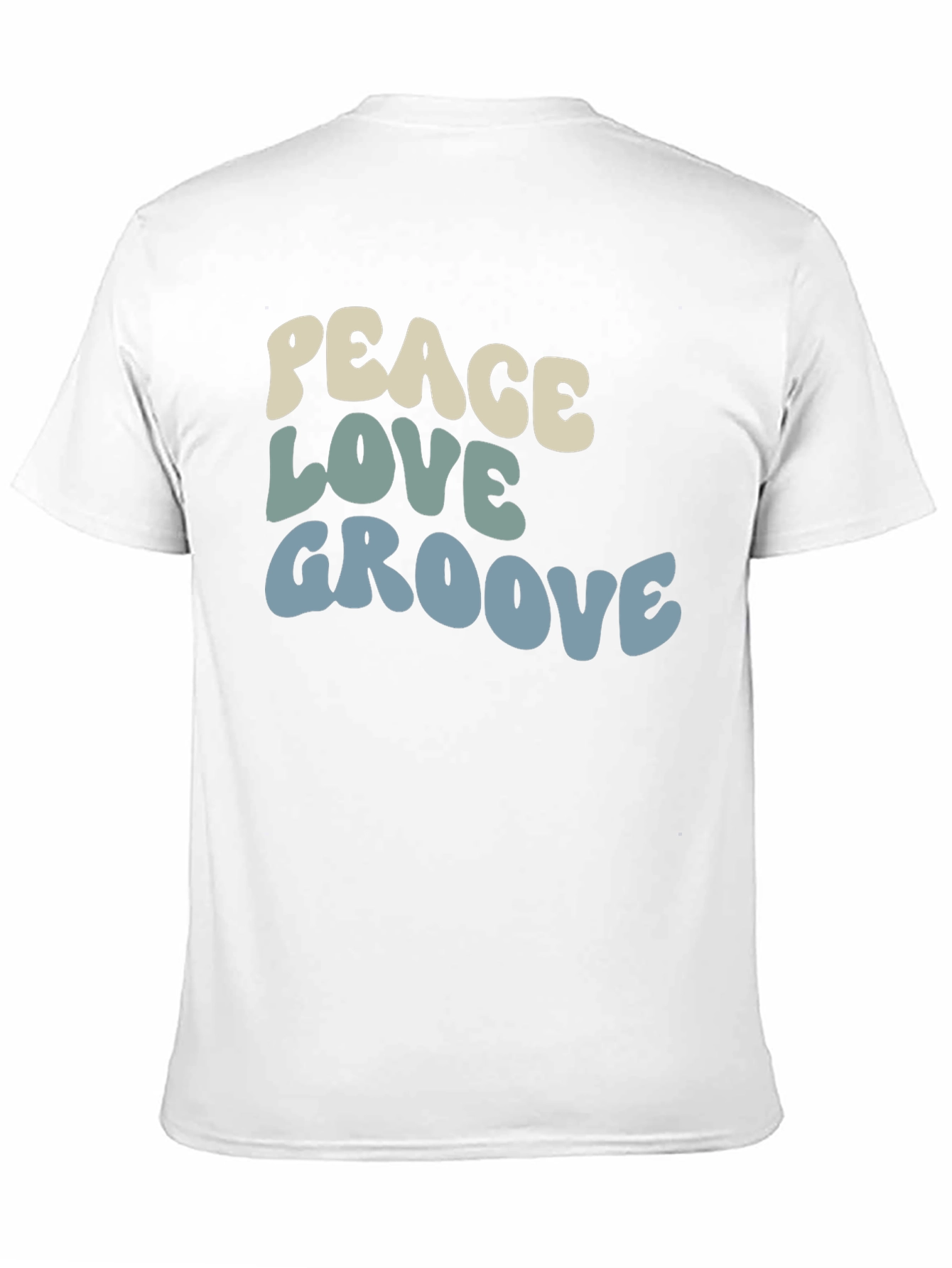 Peace Love Groove Graphic Tee - Retro Style