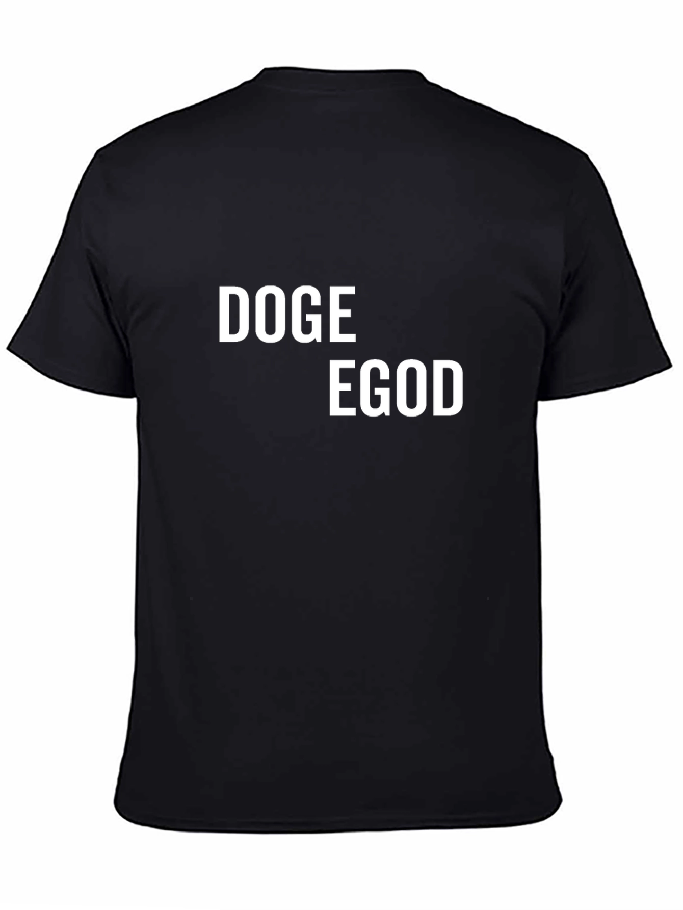 DOGE EGOD Black T-Shirt