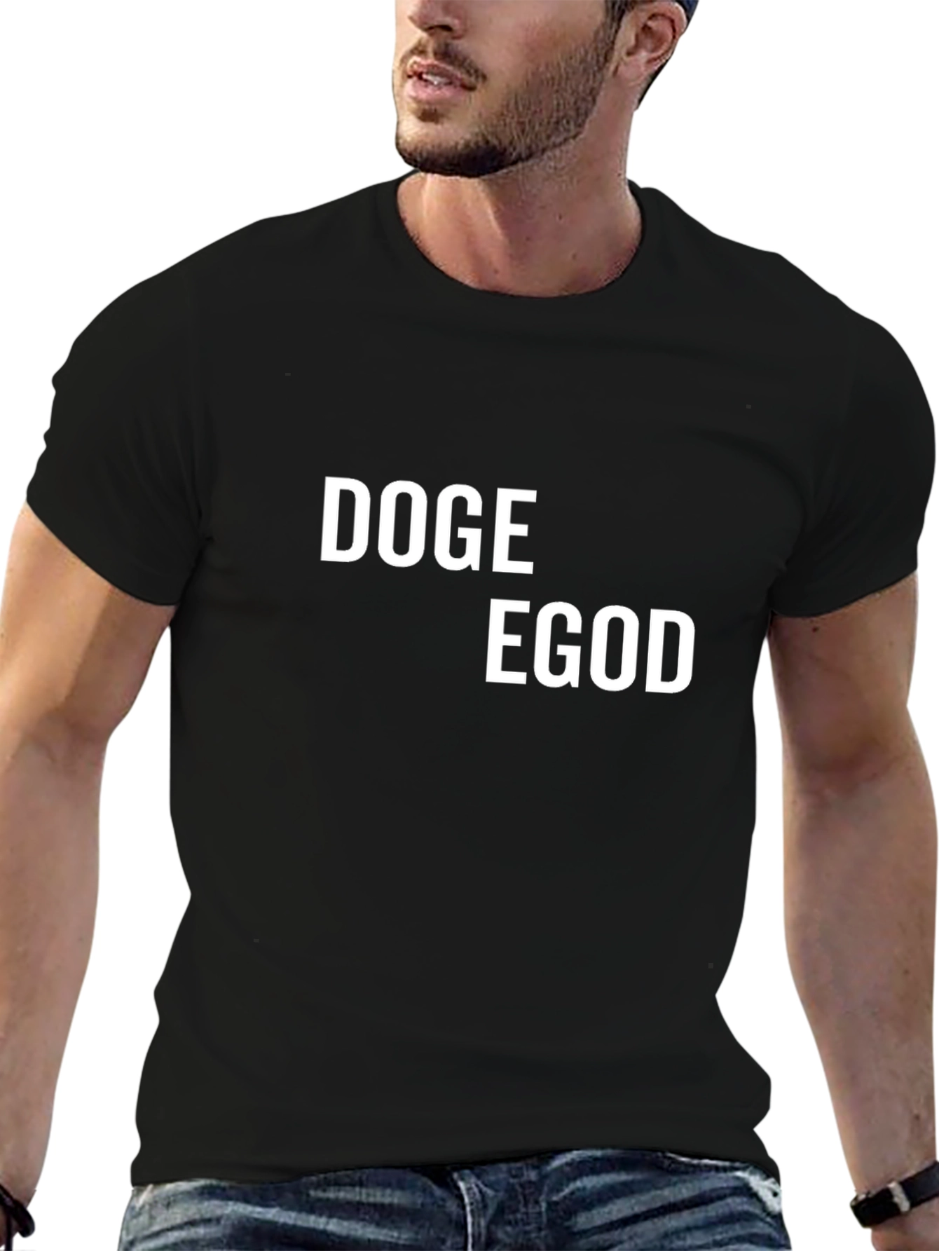 DOGE EGOD Black T-Shirt