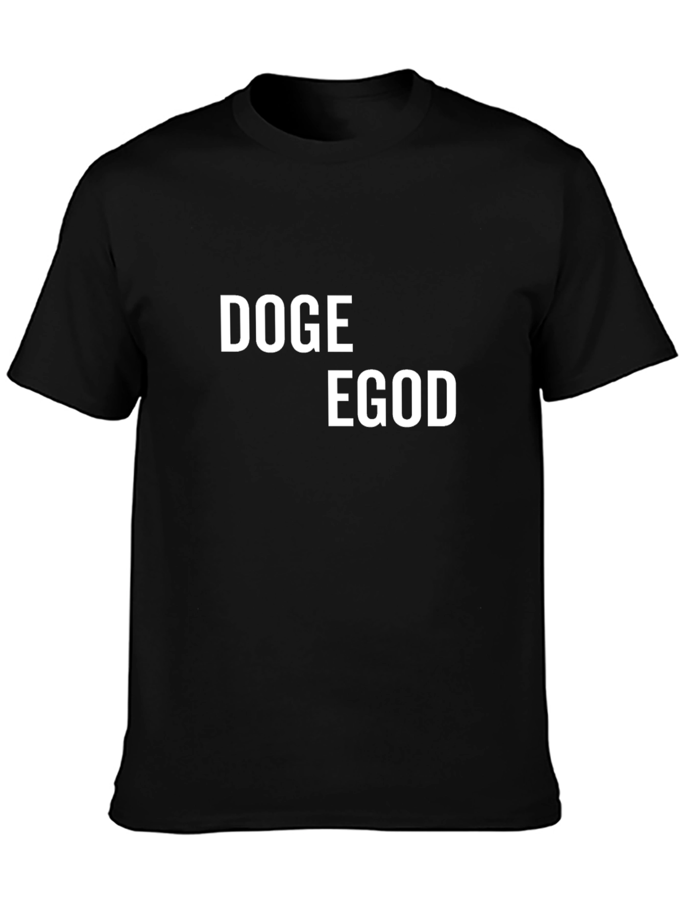 DOGE EGOD Black T-Shirt