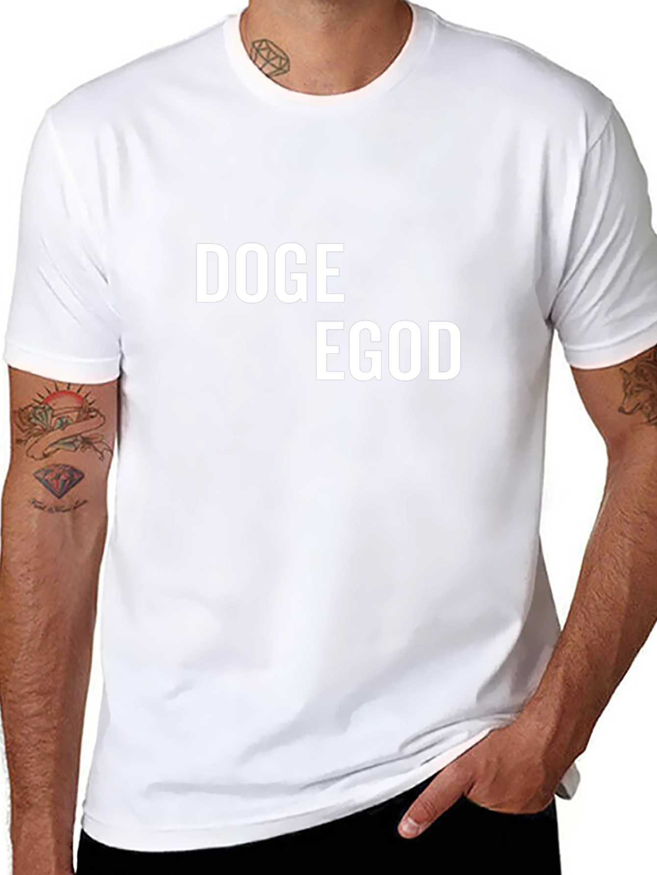 DOGE EGOD Black T-Shirt