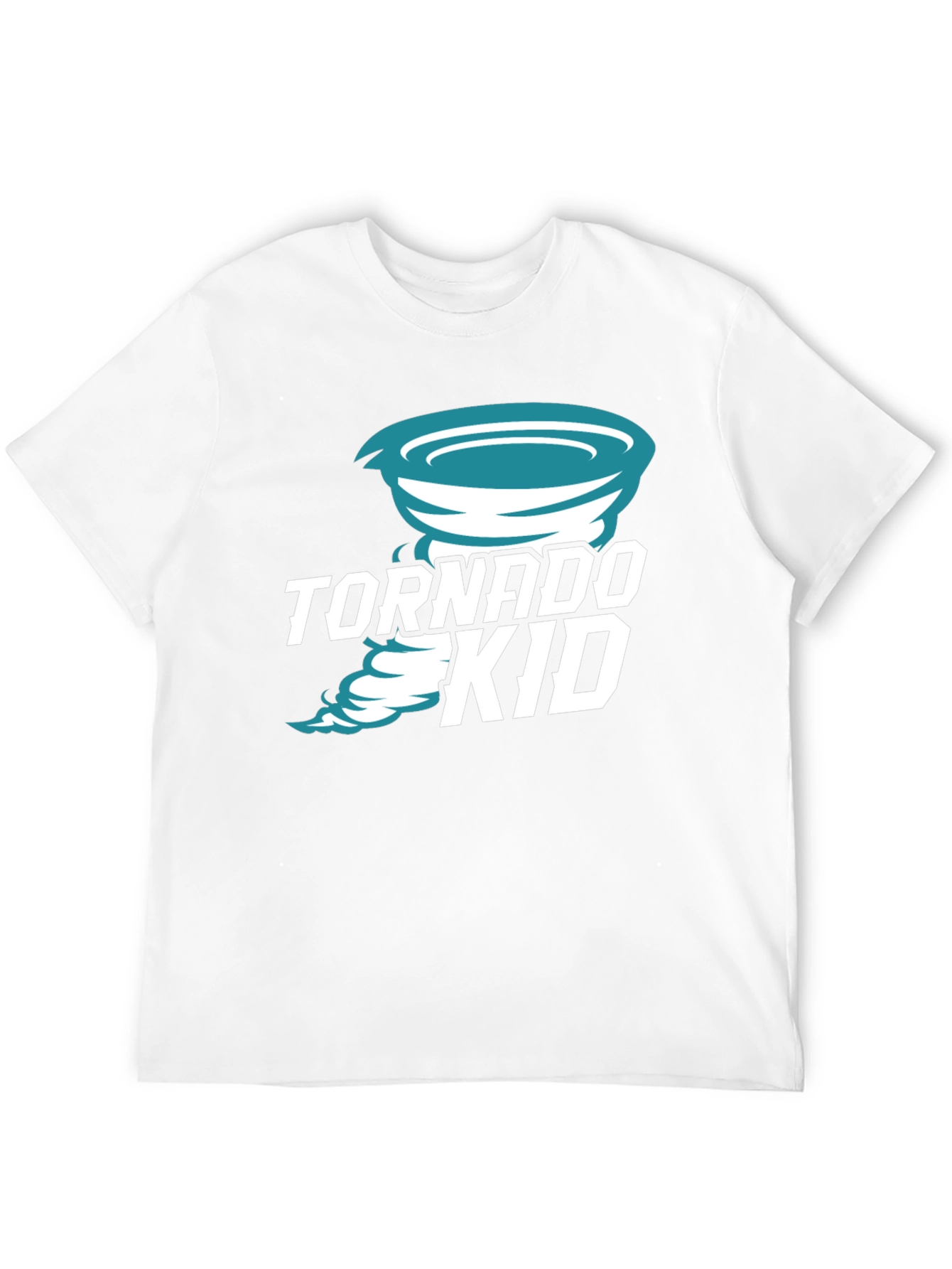 Tornado Kid Graphic Tee - Black Cotton T-Shirt