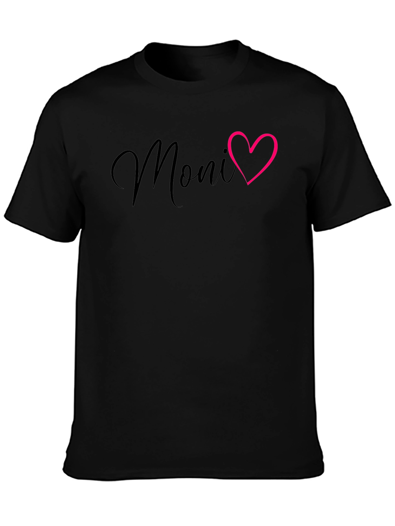 Moni Heart Graphic Tee - Trendy Casual Style