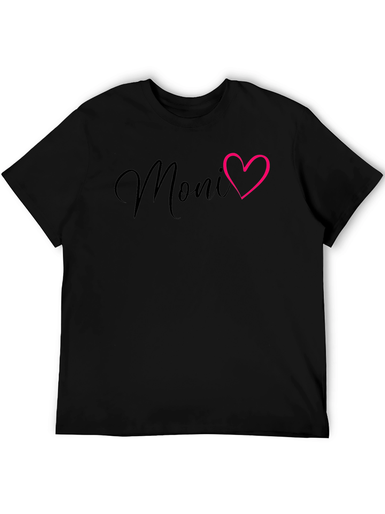 Moni Heart Graphic Tee - Trendy Casual Style